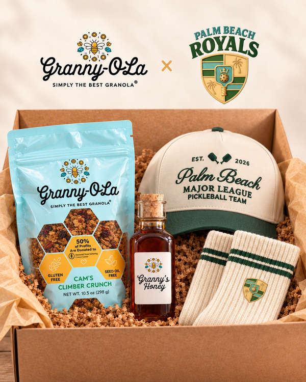 Power Up Pickleball Holiday Gift Box by Granny-O-La and Palm Beach Royals